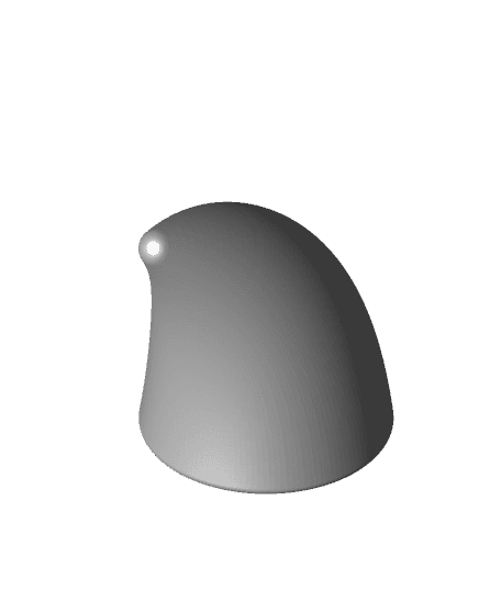 Magnetic Helmet Horns 3d model