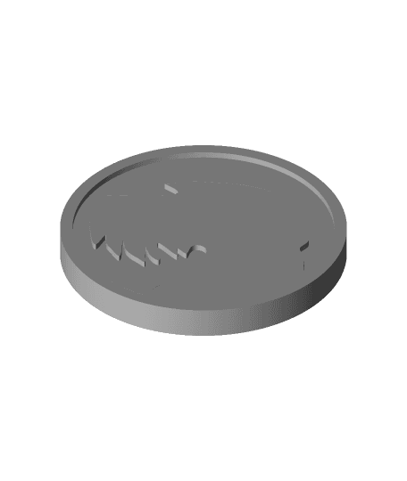 Dachshund	trolley coin 3d model