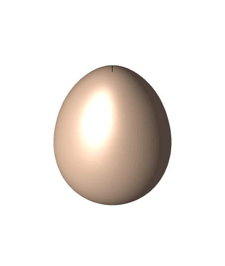 Egg 3d model