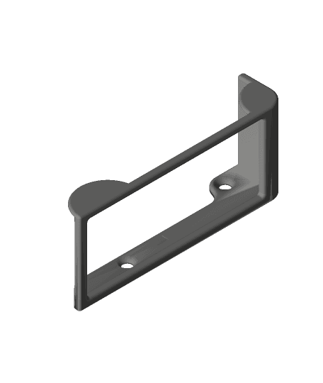 One Connect wall holder Samsung The Frame by Merog full viewable 3d model