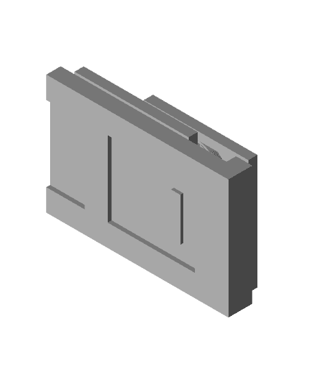 expandable book stand v5.stl 3d model