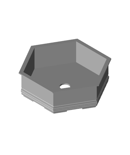 Whole Hexagonal pot v1.stl 3d model