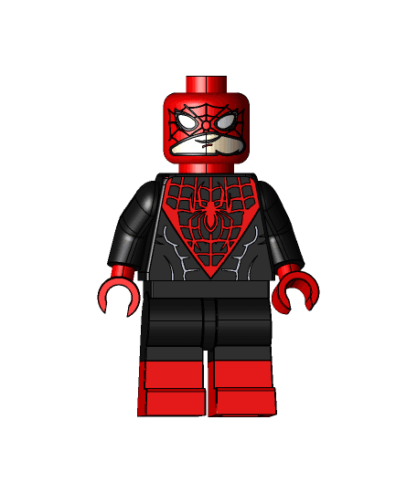 Spiderman Lego New by Roboninja full viewable 3d model