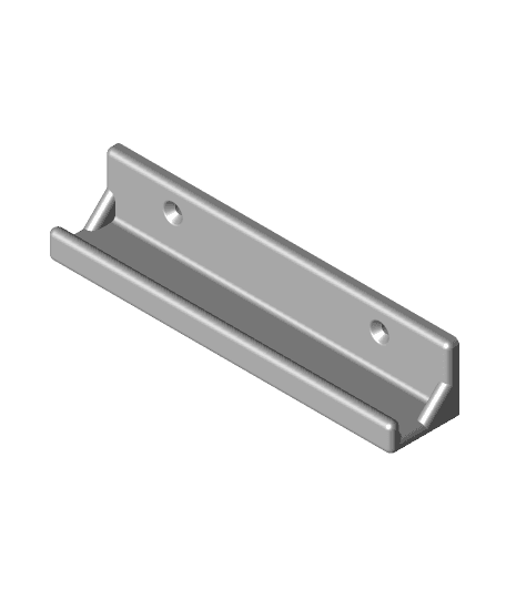 Wall Mounted Cell Phone or Tablet Shelf 3d model