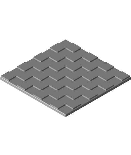 Small Game of Checkers 3d model