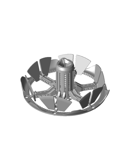 Space Tower Speaker Cover #3DPNSpeakerCover 3d model