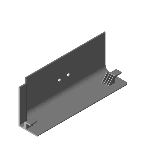 Cache ventilation Prusa i3 BQ  by Cichlid full viewable 3d model