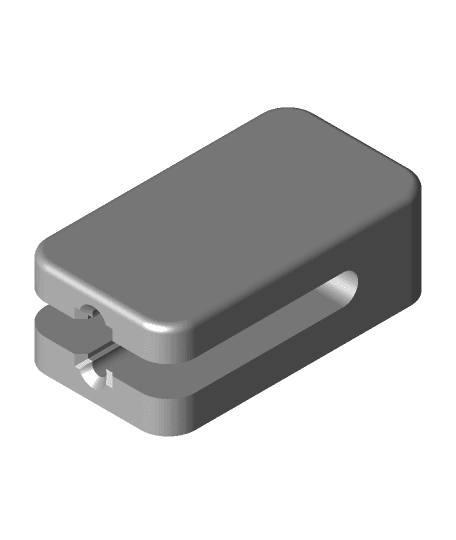 led / battery holder 3d model
