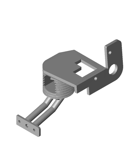 Engraver Holder for Ender 3 (Endgraver V1.0) 3d model