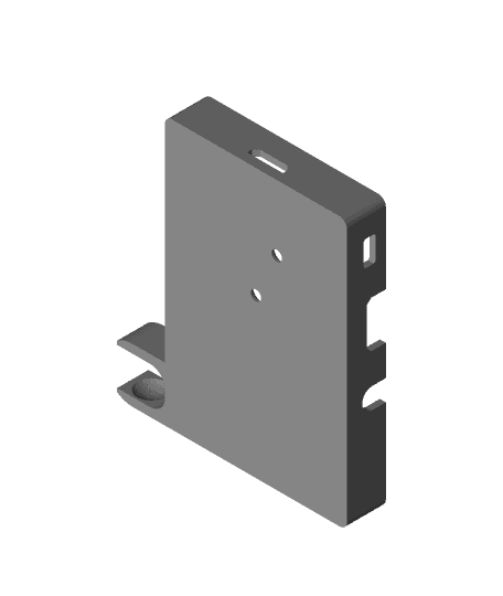 Raspberry Pi 2/3 Case with Camera Mount for Wanhao i3 Duplicator by CYUL full viewable 3d model