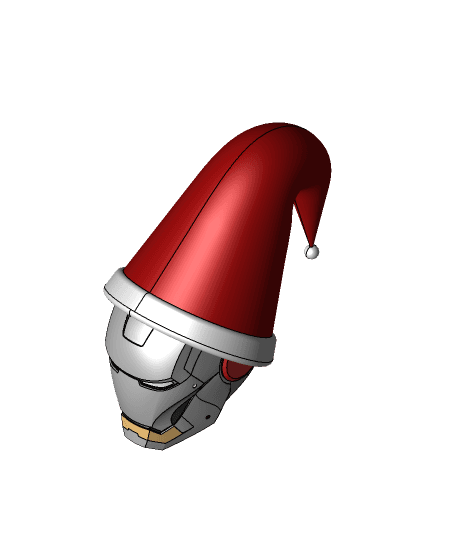 IronMan Christmas 3d model