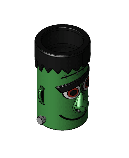 Frankenstein Remix of Blank Can Cup RETURNS! 3d model