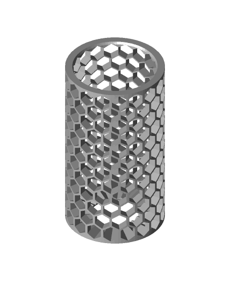 Hex Remix of Blank Can Cup RETURNS! 3d model