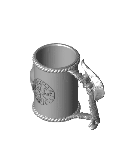 The Northman, a Remix of Blank Can Cup RETURNS! 3d model