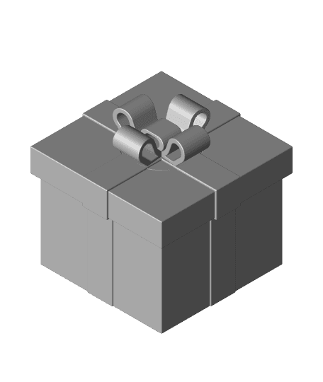 Gift Box #7 Multi-Color 3d model