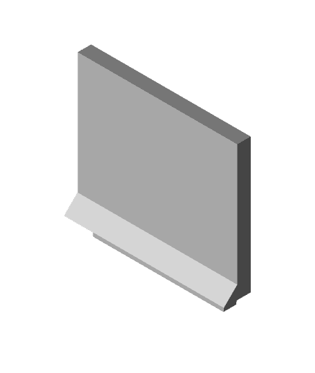 Shelf Addon for Mini Modular Lockers 3d model