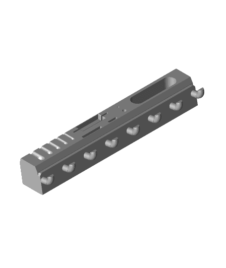 CR-10 Universal Tool holder for Peg Boards 3d model