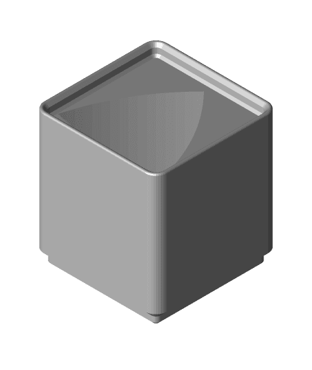Gridfinity Tesa Easy Glue Stick Holder by riesinger full viewable 3d model