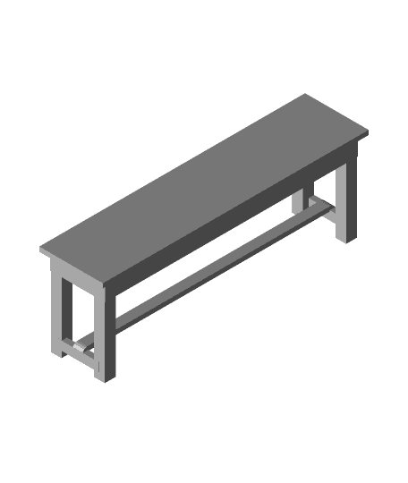 bench.stl by tayeburrahimnaseef.123 full viewable 3d model