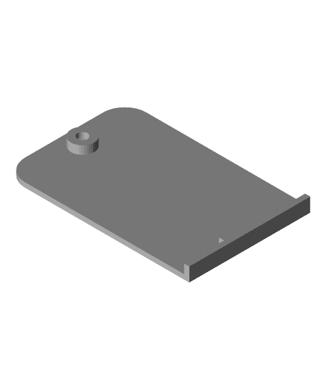 Hue Dimmer Battery Cover 3d model