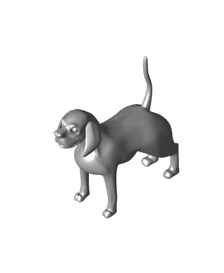 Doggo - beagle 3d model