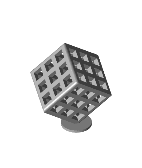 cubic design.stl 3d model