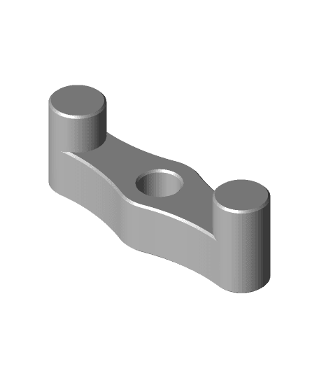1/4 inch Centering Dowel Drill Jig 3d model