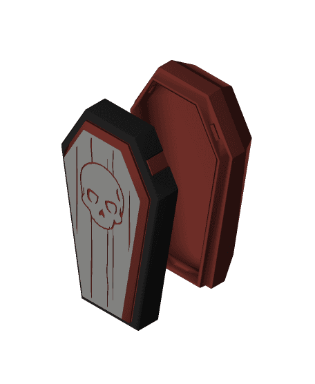 Twist Lock Coffin Remix - Extra Grippy Toppers 3d model