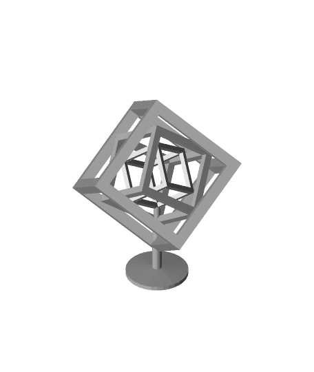 Cube³.stl by husjon full viewable 3d model