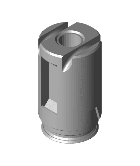 HYPR Brass Barrel Extension  3d model