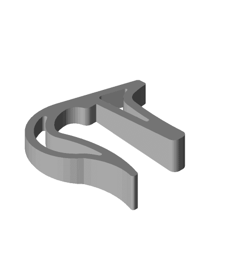 Key Chain Holder Flexible.STL 3d model