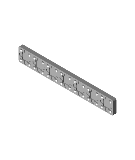 Weighted Baseplate 1x7.stl by brice.bostjancic full viewable 3d model