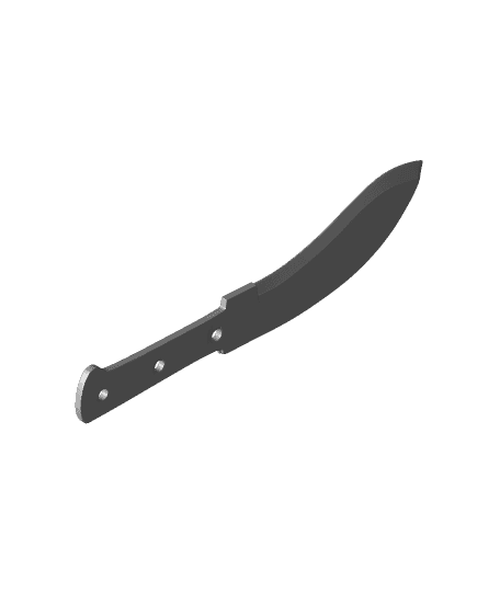 Throwing_Knife 3d model