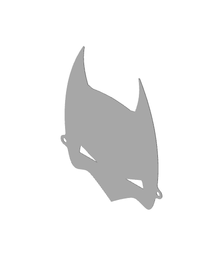 Batman mask 5 3d model