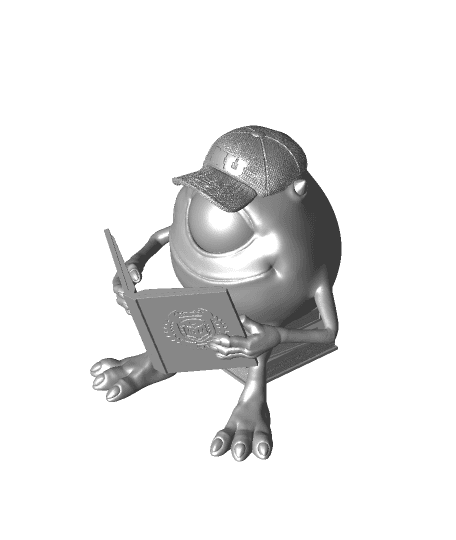 Mike Wazowski(Monsters University) 3d model