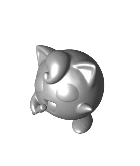 Jigglypuff(Pokémon) 3d model