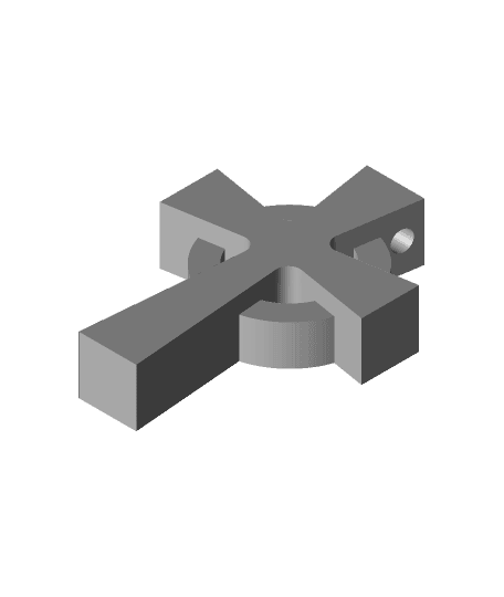 Saxon Cross Pendant by VOG full viewable 3d model