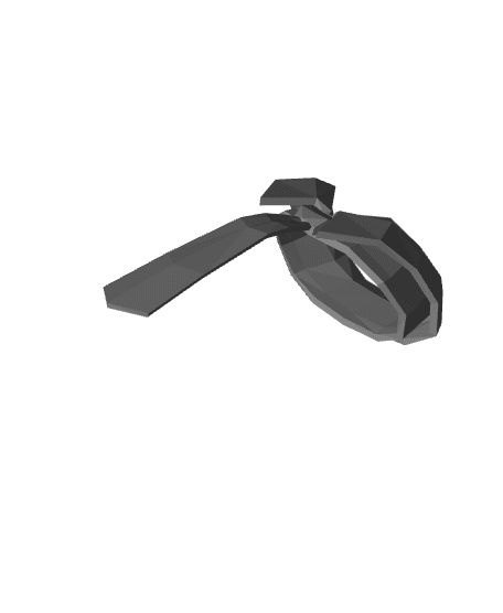 Cosplay Collar and Tie 3d model