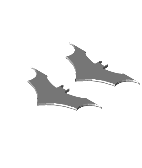 Batarang .stl 3d model