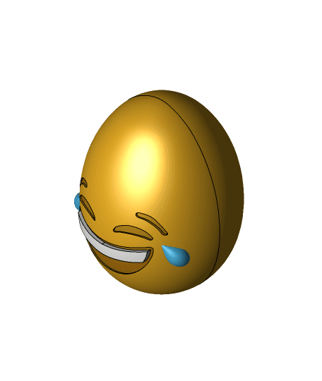  Tears of Joy Egg by pressprint full viewable 3d model