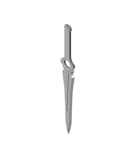 Joker's Knife Half.stl by AtomoWorkshop full viewable 3d model