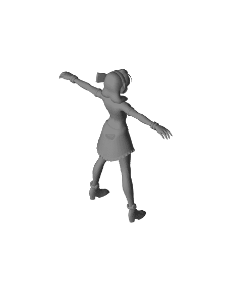 Alia Summer Outfit 3d model