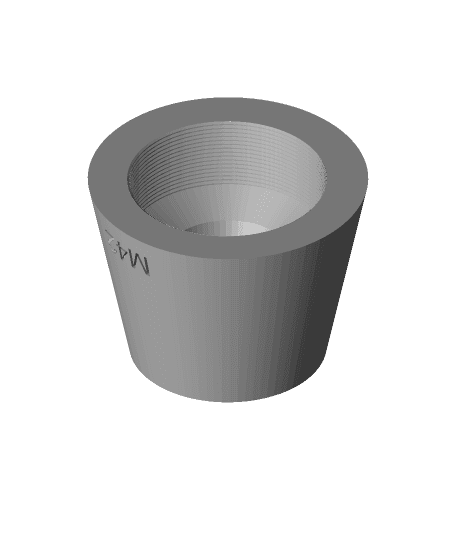 Pi to M42 Adapter 3d model