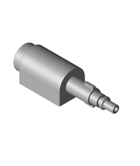 Adapter for JCB Jet Washer to Aldi WorkZone Jet Washer 3d model