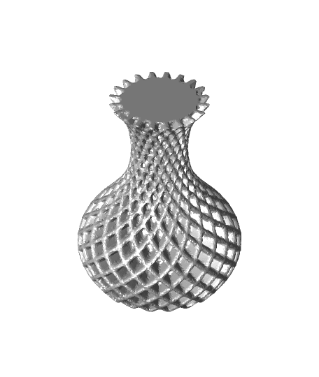 Spiral Vase for Vase Mode Printing by MtlHed1099 full viewable 3d model