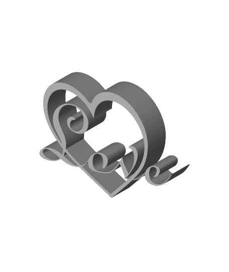 Love in Heart  3d model