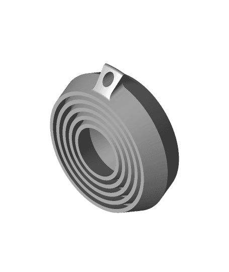 rings-keychain.stl 3d model