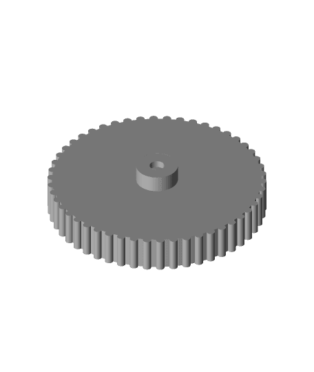 Flsun 13 Plus bed leveling knobs/wheels LARGE (probably works with Creality CR 10 and others) 3d model