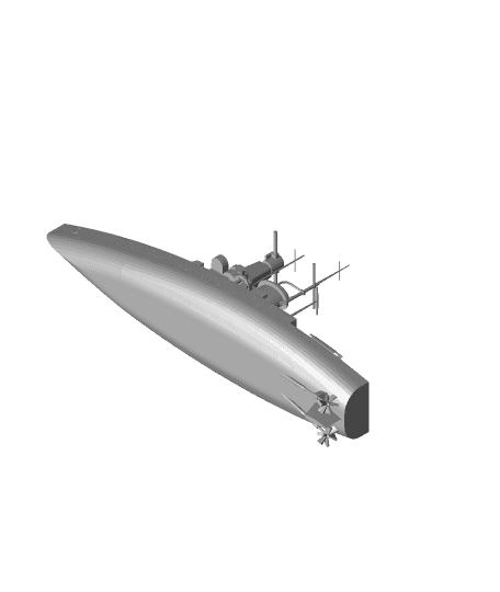 Graf Spee.STL by Lulac full viewable 3d model