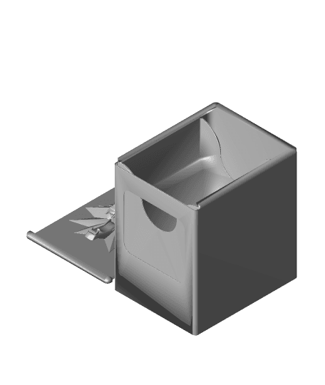 commander box with Witcher emblem lid.3mf 3d model